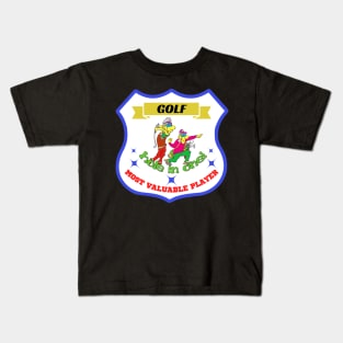 most valuable player Golf Kids T-Shirt